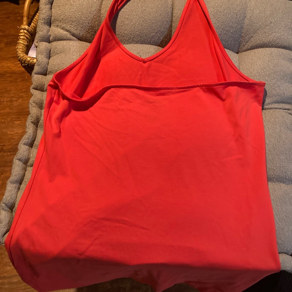 Kohl's Red Backless halter top dress